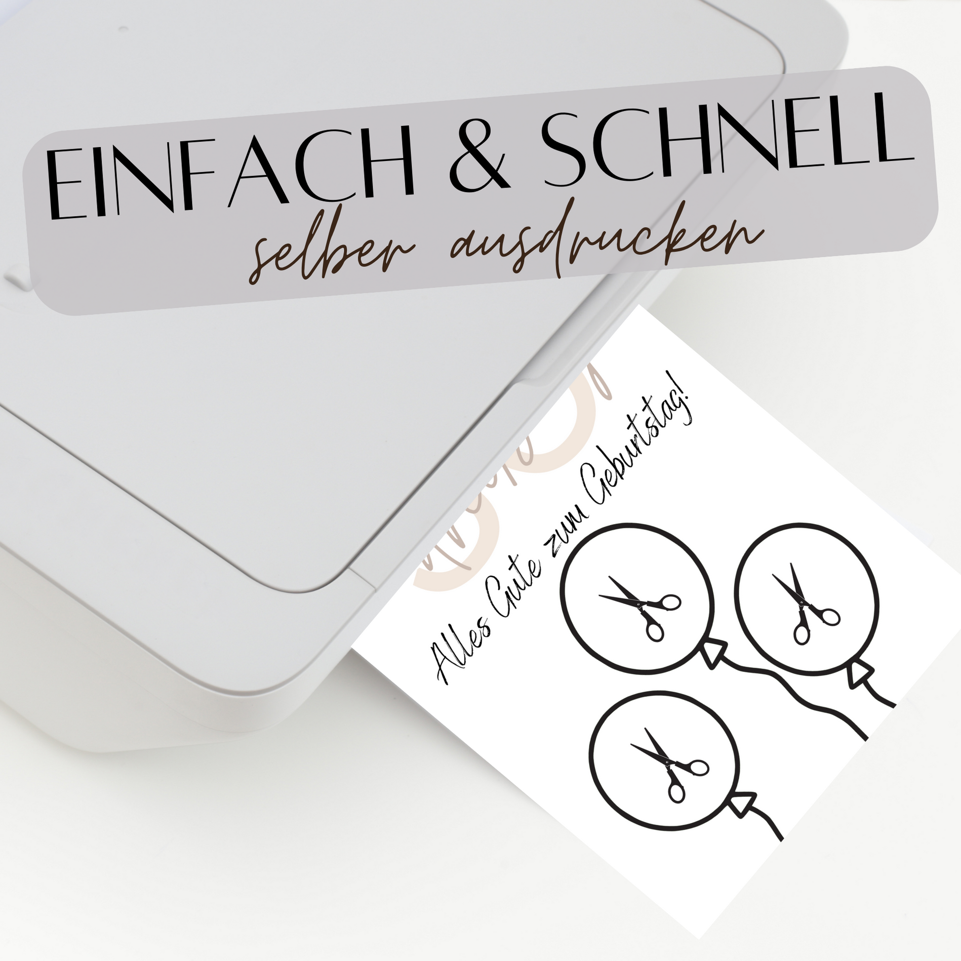Geldgeschenk 30. Geburtstag zum Ausdrucken | Digitaler Download