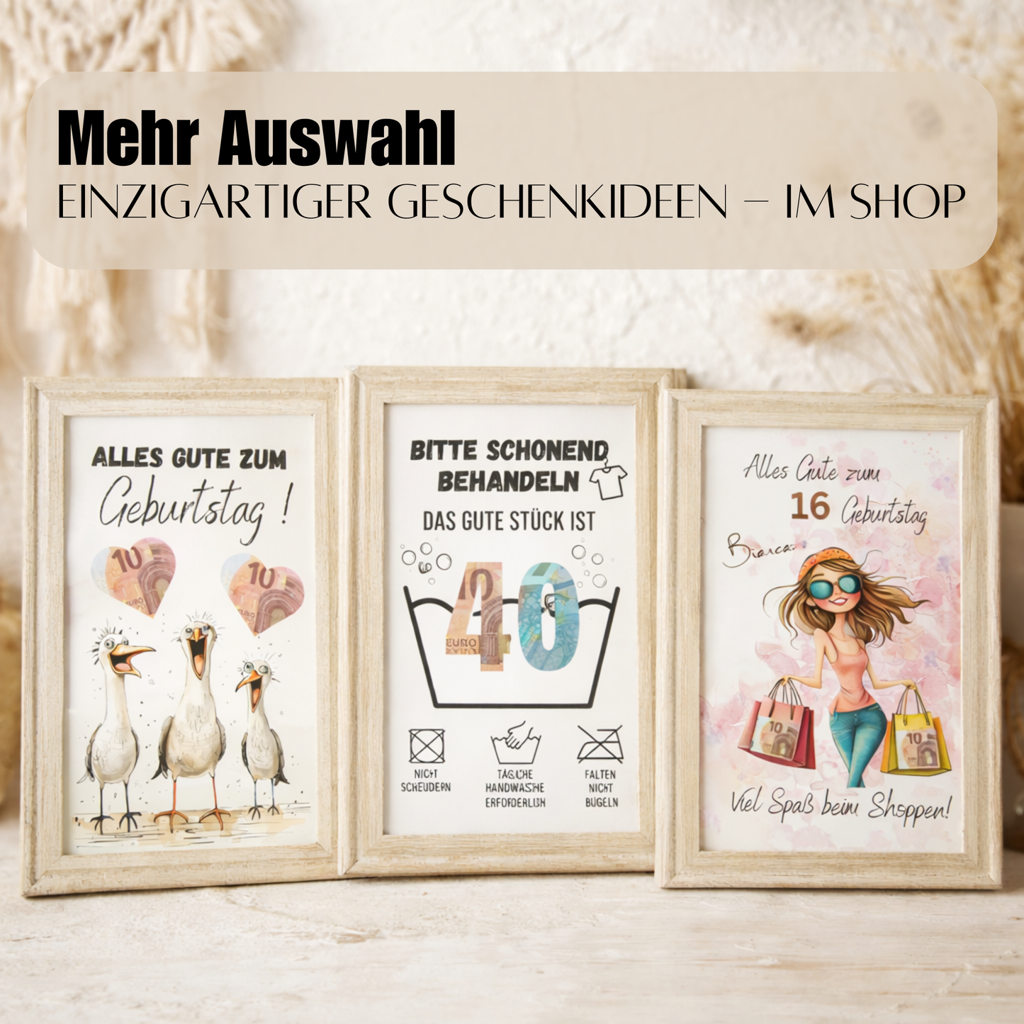 Geldgeschenk 22. Geburtstag Wunscherfüller | Digitaler Download | Last Minute Geschenkidee zum Ausdrucken